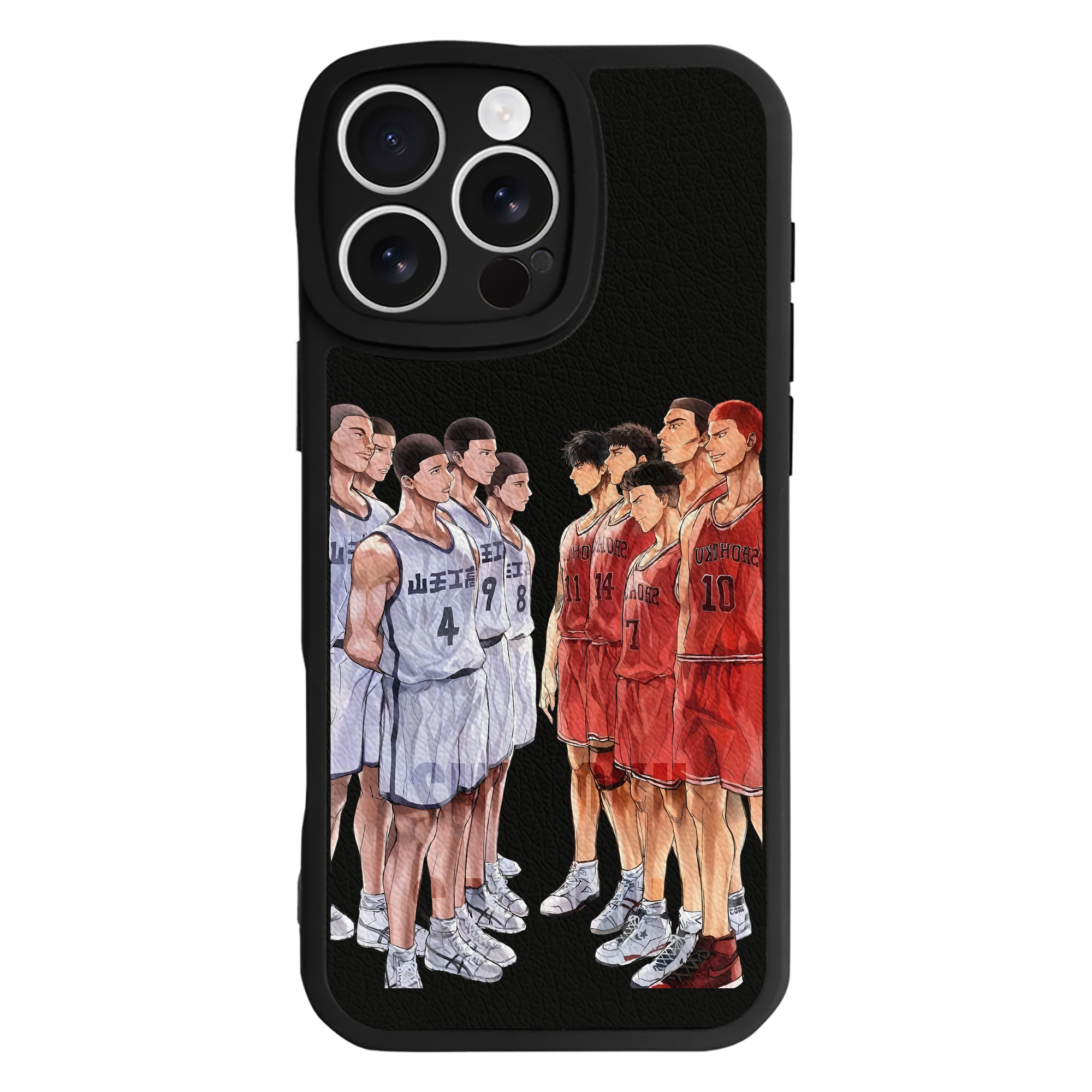 （画像用） SLAM DUNK／スラムダンク 【iPhone 16シリーズ対応】シリコンスマホケース（レザー調） 材質：シリコン